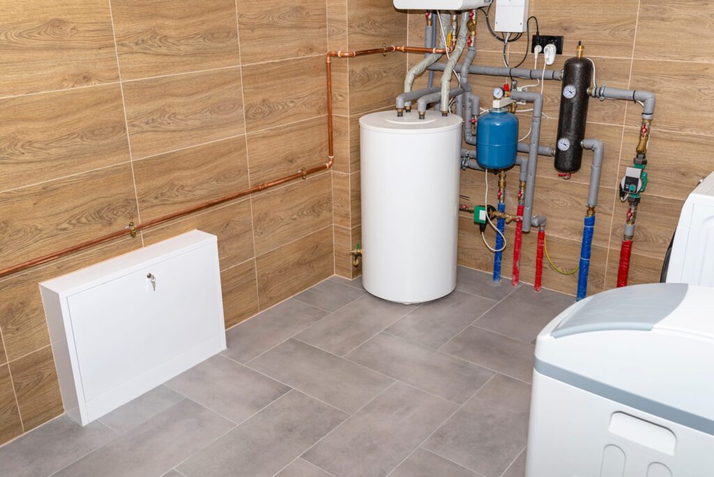 Residential water heater and plumbing system installed in Melbourne